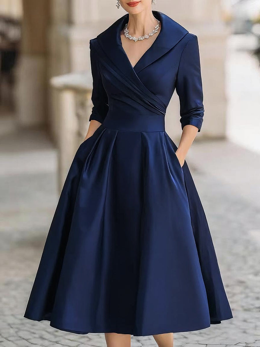 KLAUDYNA | ELEGANCKA SUKIENKA MIDI