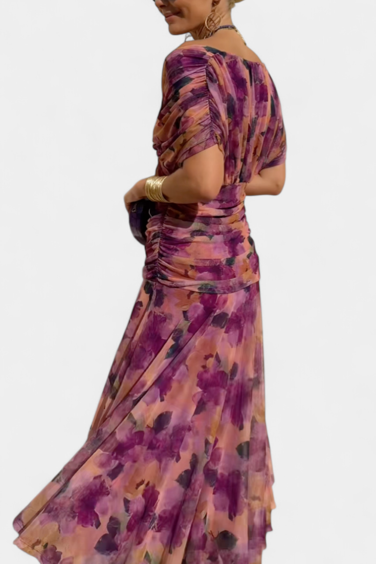 MAŁGORZATA | ELEGANCKA SUKIENKA MAXI