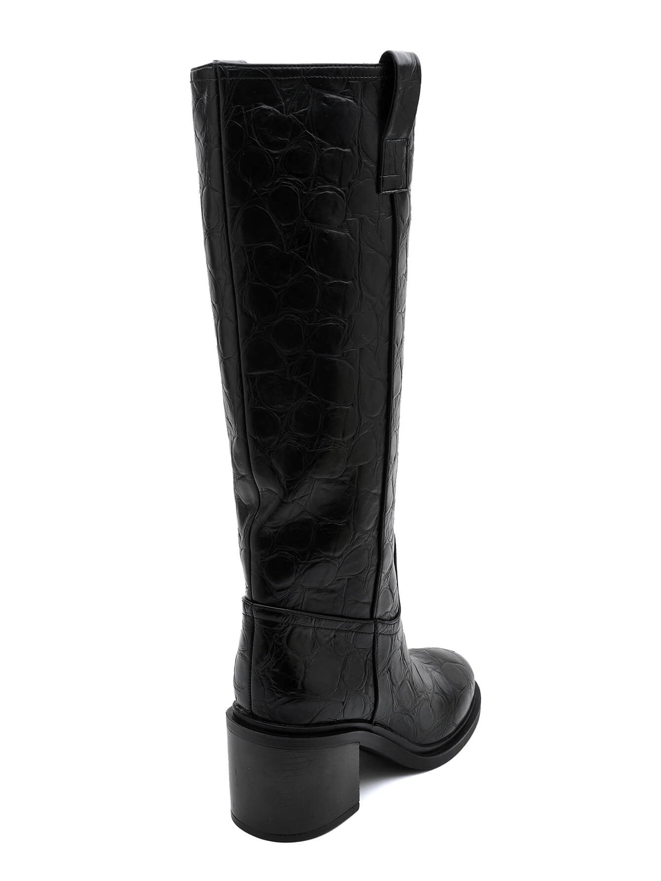 Czarne Botki Suuz Cro Hoge