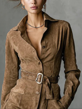 Jéssara | Ponadczasowa Sukienka na Guziki