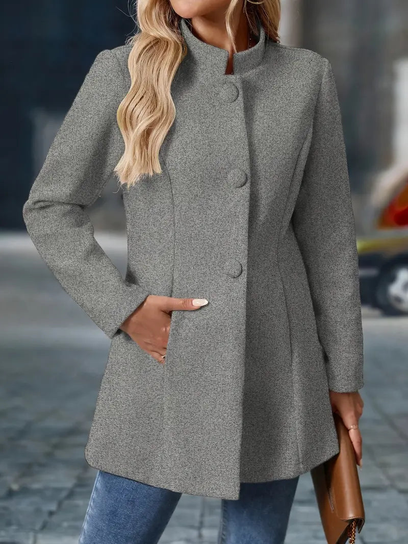 TEOFILA | KLASYCZNY ELEGANCKI PŁASZCZ