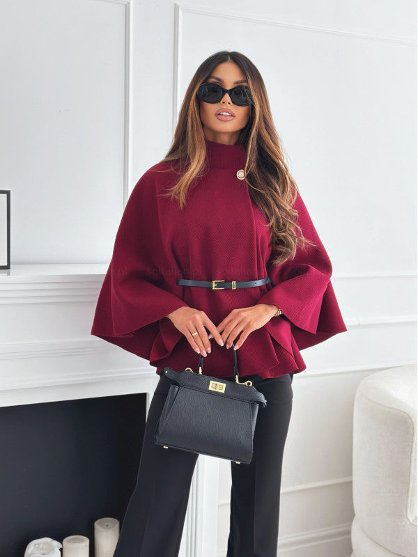 TEKLA | ELEGANCKA KURTKA Z PASKIEM