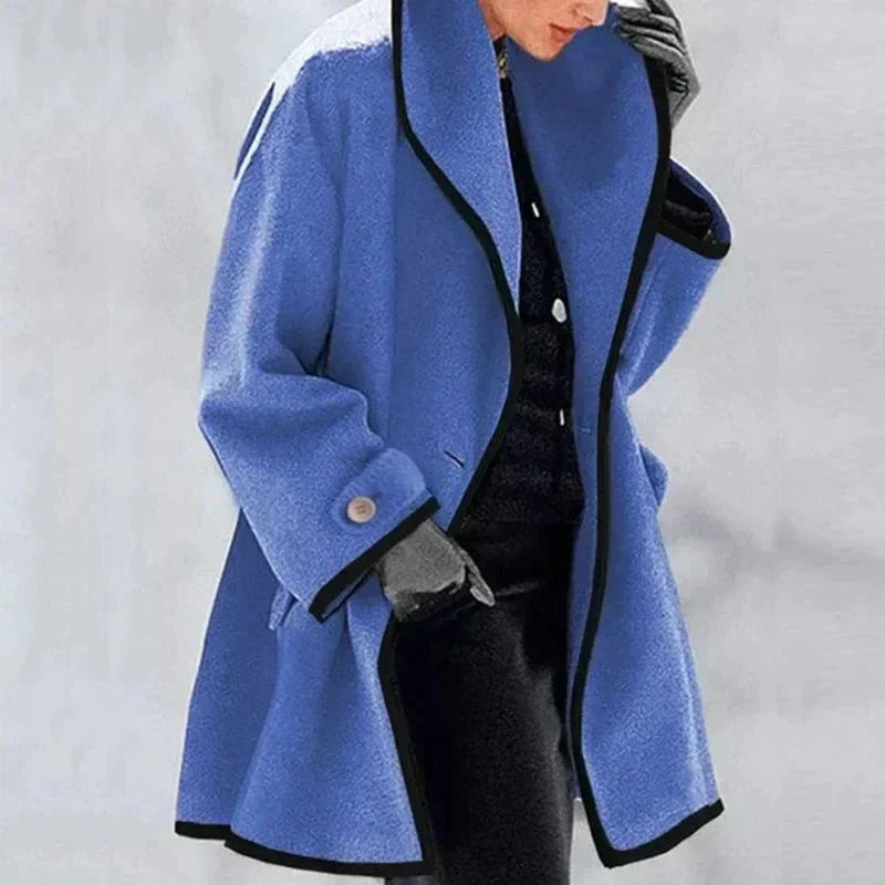 HIACYNA | ELEGANCKI DŁUGI PŁASZCZ