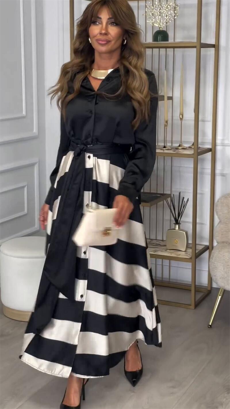 MAGDALENA | ELEGANCKA SUKIENKA Z WIĄZANIEM