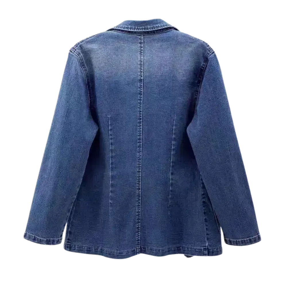 BRONISŁAWA | ELEGANCKA MARYNARKA JEANSOWA