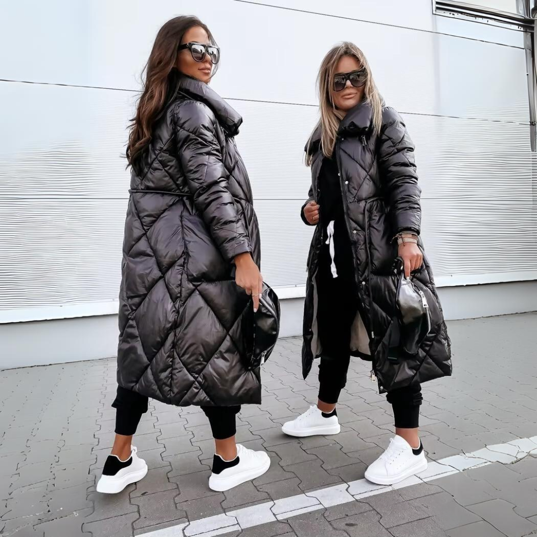 DAHLIANA | DŁUGA KURTKA PUCHOWA PARKA