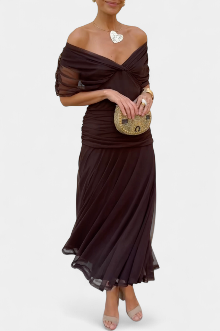 MAŁGORZATA | ELEGANCKA SUKIENKA MAXI