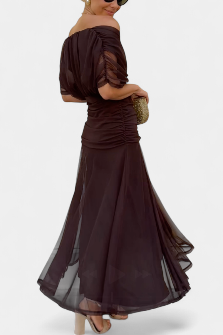 MAŁGORZATA | ELEGANCKA SUKIENKA MAXI