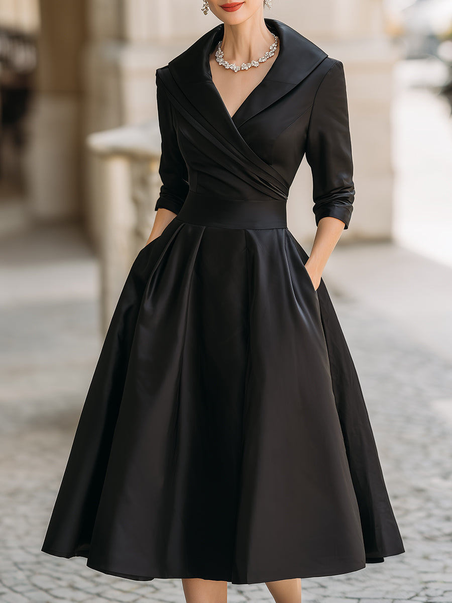 KLAUDYNA | ELEGANCKA SUKIENKA MIDI