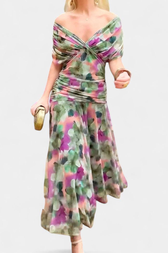 MAŁGORZATA | ELEGANCKA SUKIENKA MAXI
