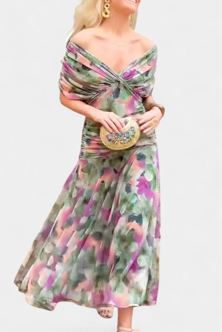 MAŁGORZATA | ELEGANCKA SUKIENKA MAXI