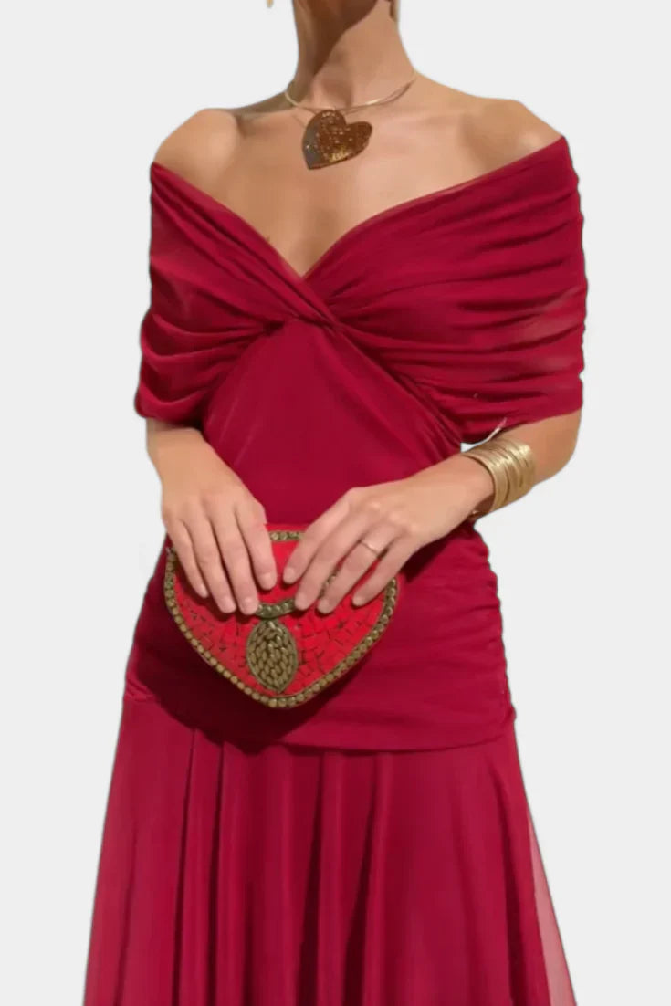 MAŁGORZATA | ELEGANCKA SUKIENKA MAXI