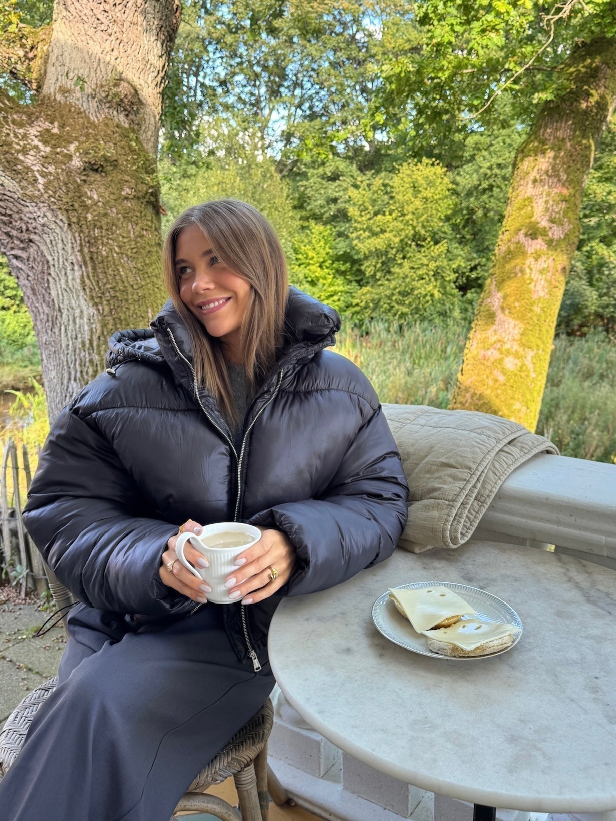 Kurtka Puchowa Josefine - Czarna