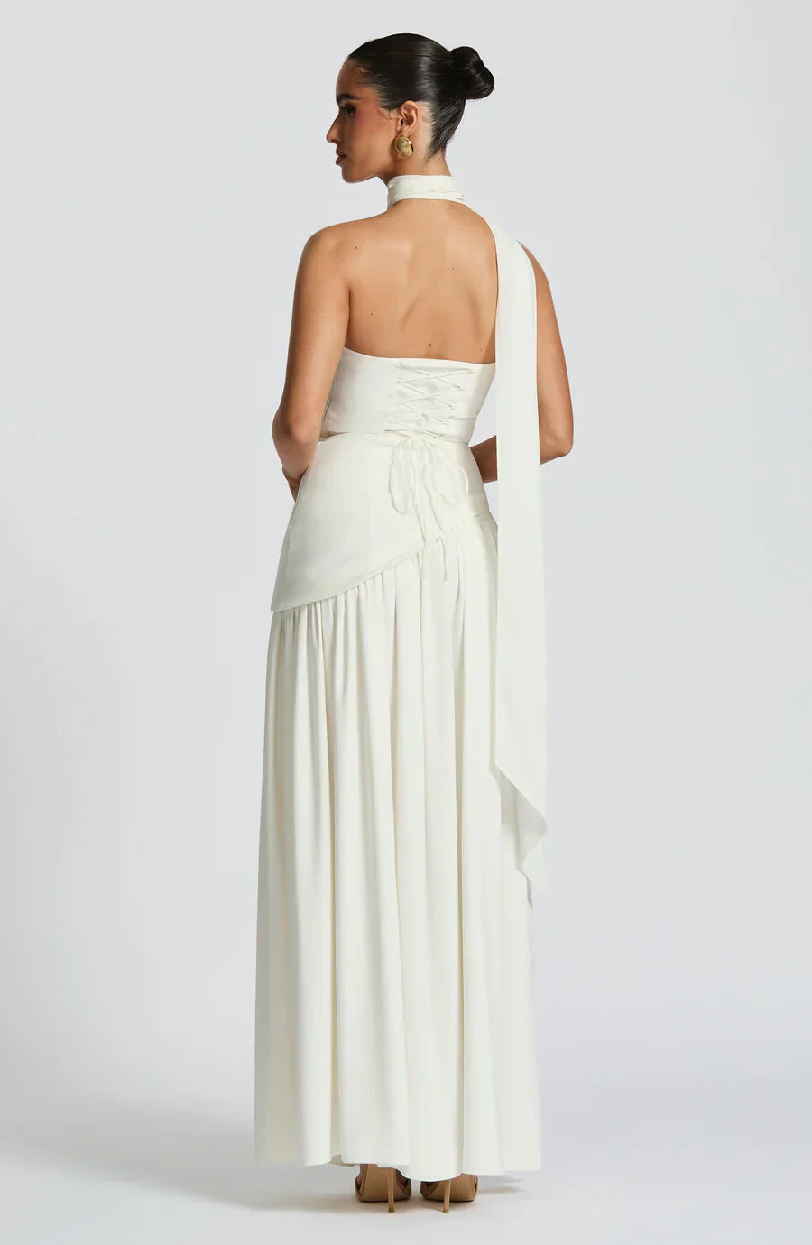 ZOEY | ELEGANCKA SUKIENKA MAXI Z ROZCIĘCIEM