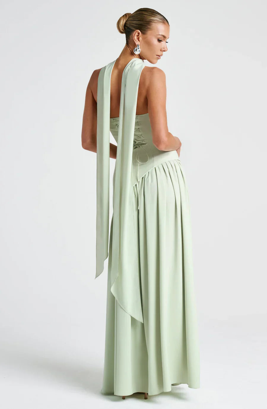 ZOEY | ELEGANCKA SUKIENKA MAXI Z ROZCIĘCIEM