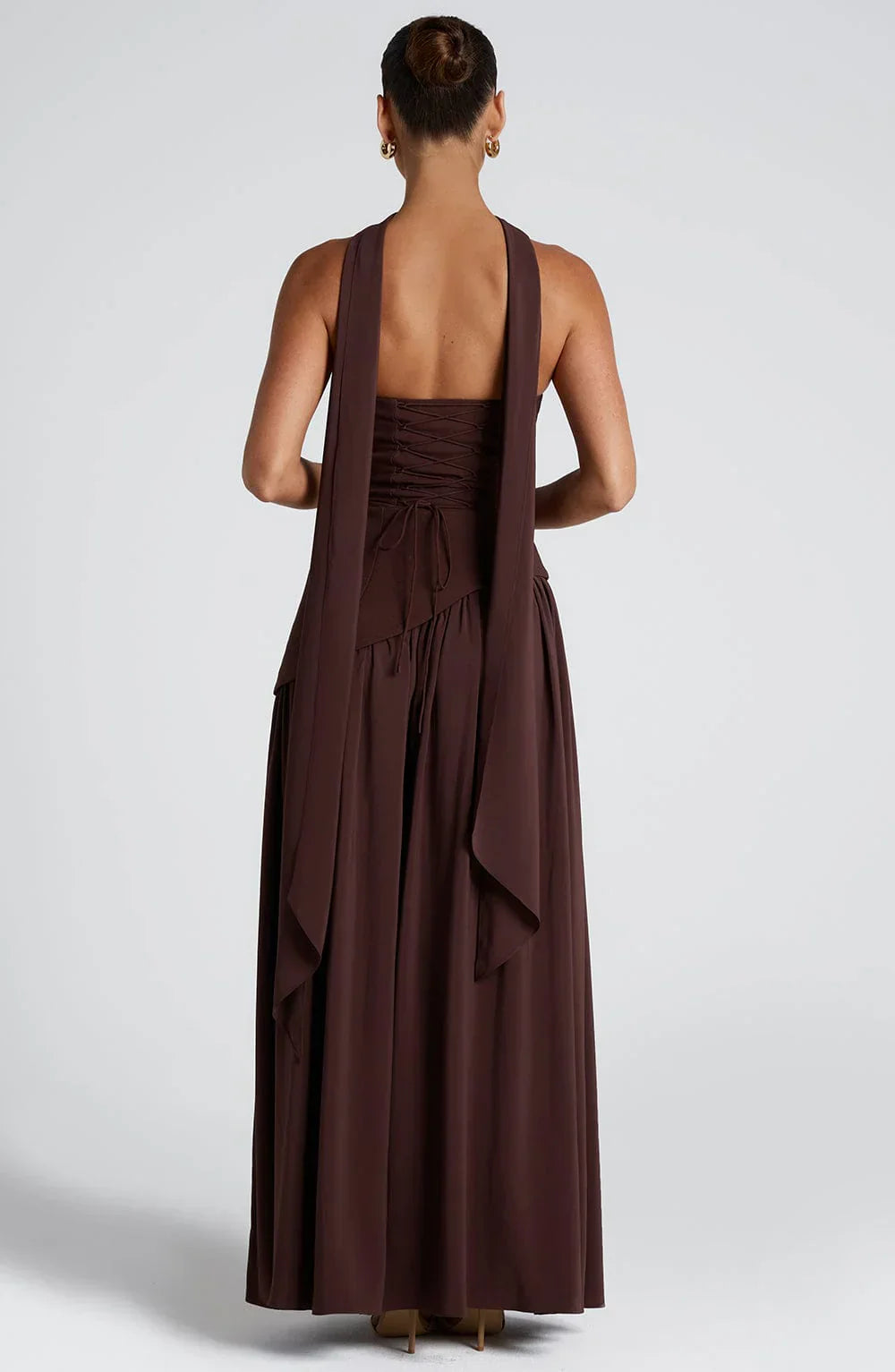 ZOEY | ELEGANCKA SUKIENKA MAXI Z ROZCIĘCIEM