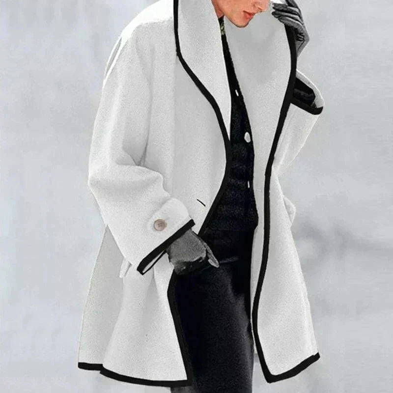 HIACYNA | ELEGANCKI DŁUGI PŁASZCZ