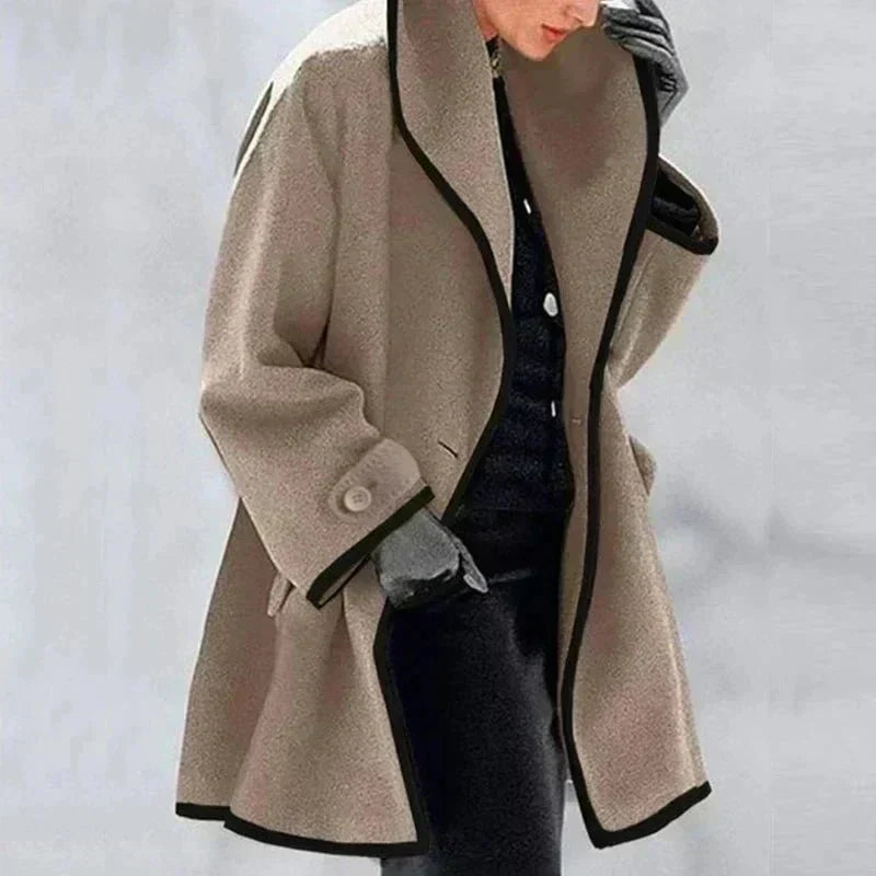 HIACYNA | ELEGANCKI DŁUGI PŁASZCZ