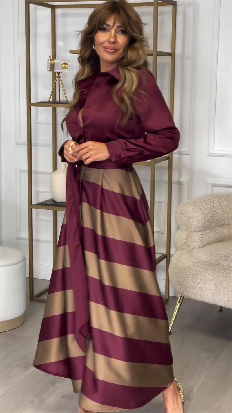 MAGDALENA | ELEGANCKA SUKIENKA Z WIĄZANIEM